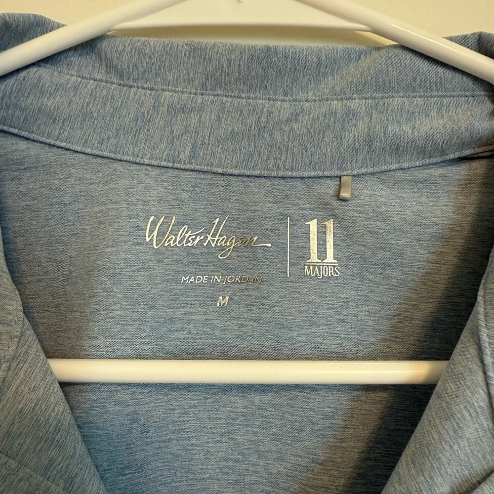 2/$30 Walter Hagen - Blue Short Sleeve Golf Polo Shirt Men’s Size M